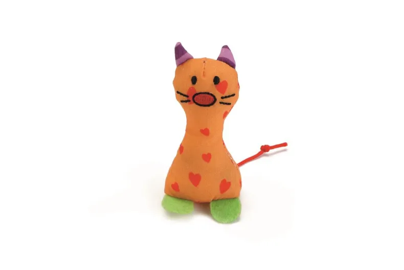 Textiel kattenspeeltje mira 8 cm