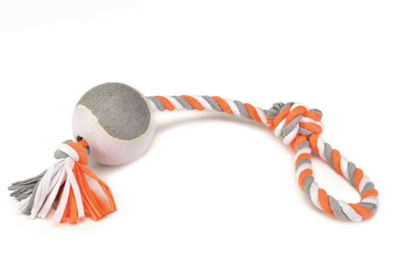 Textiel trekspeelgoed wiza grijs / wit