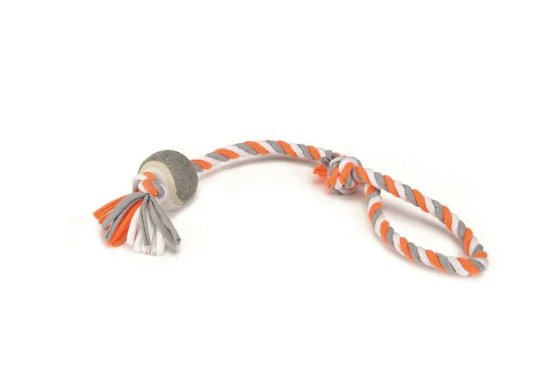 Textiel trekspeelgoed wiza grijs / wit