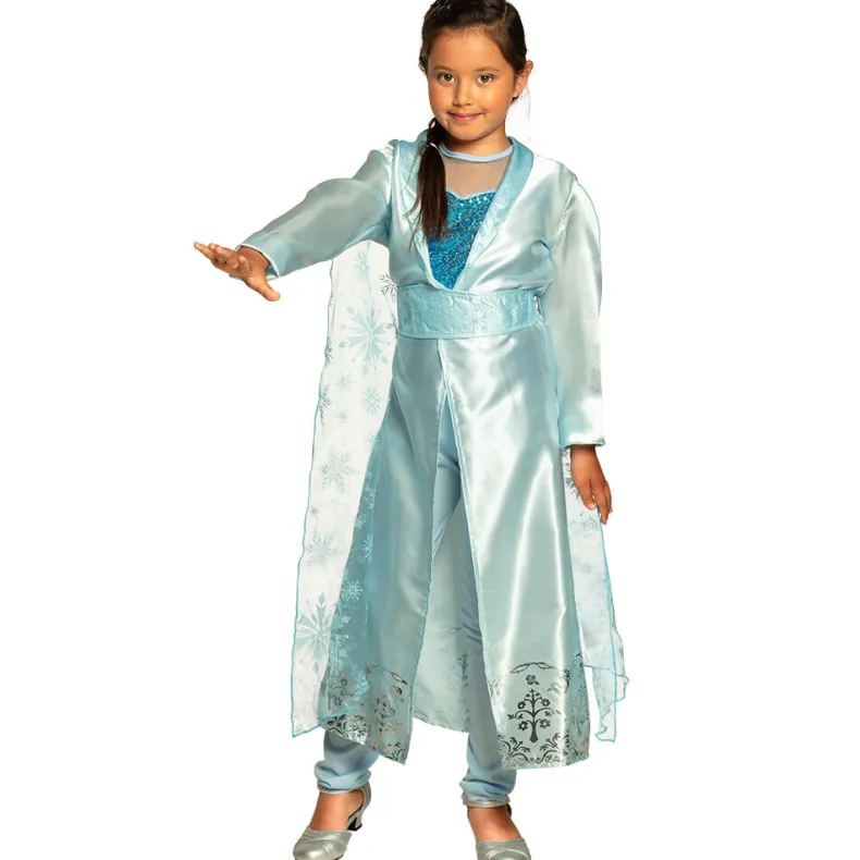 Kinderkostuum Sneeuwprinses - 7-9 jaar