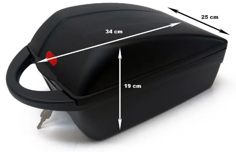 Top Box voor fiets met Quick Release