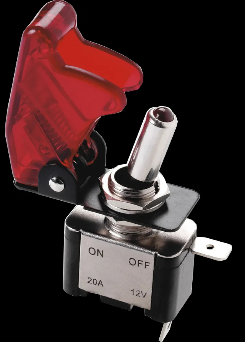 Top Gun LED schakelaar rood