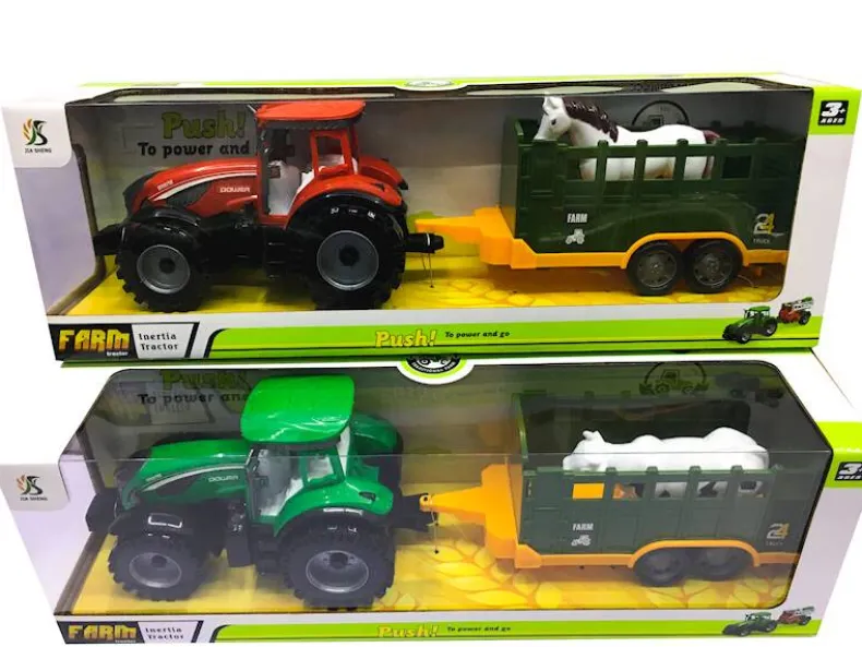 Tractor met aanhanger