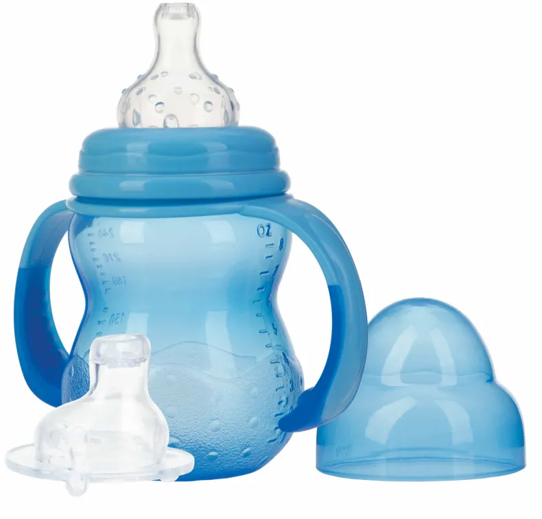 Trainingsfles 240ml blauw