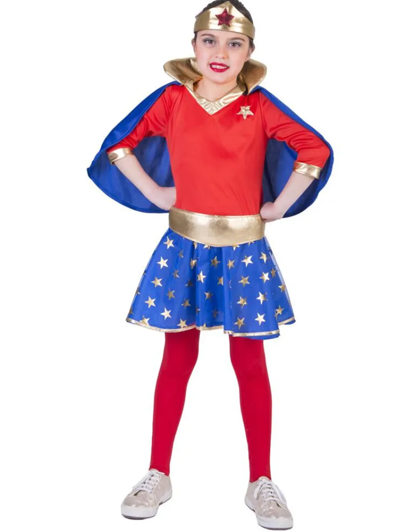 Kinderkostuum Super Girl - Maat 116