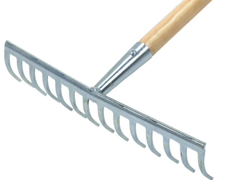 Tuinhark verzinkt 14T steel