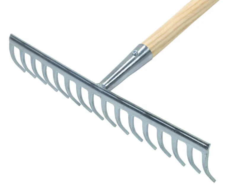 Tuinhark verzinkt 16T steel