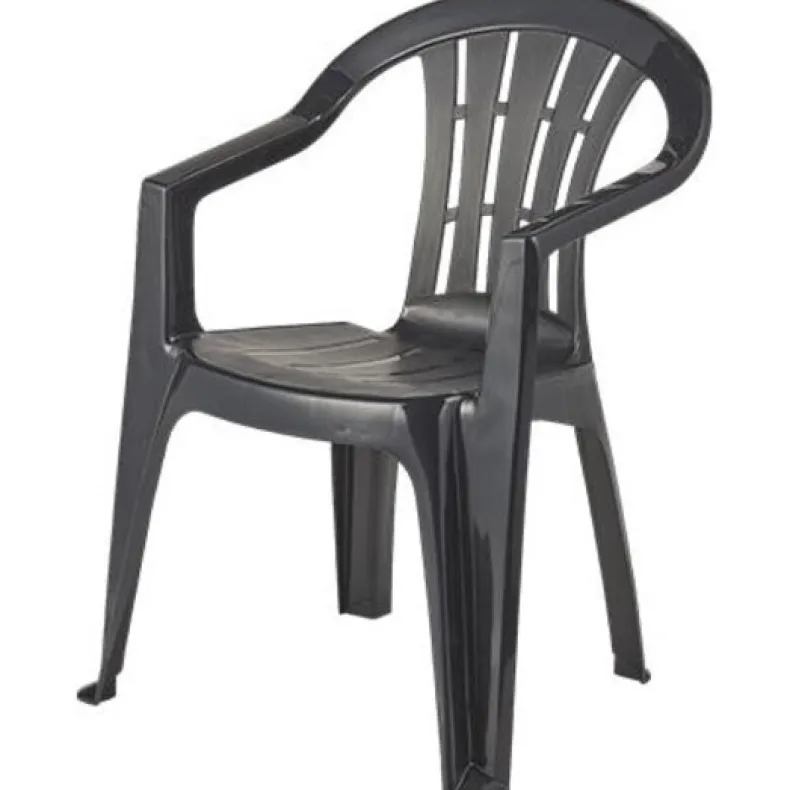 Tuinstoel Cuba antraciet