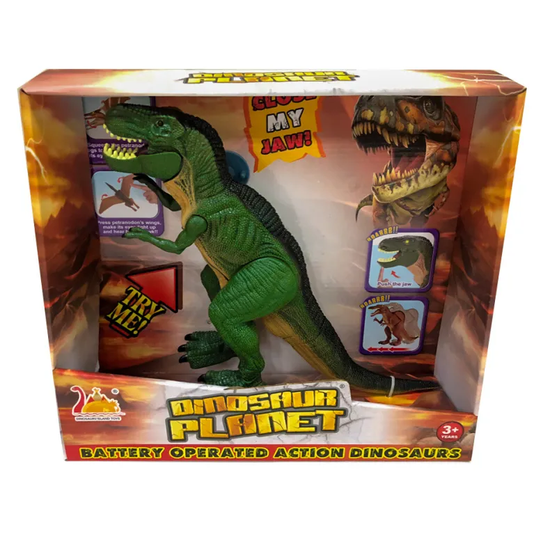 TYRANNOSAURUS MET LICHT&GELUID