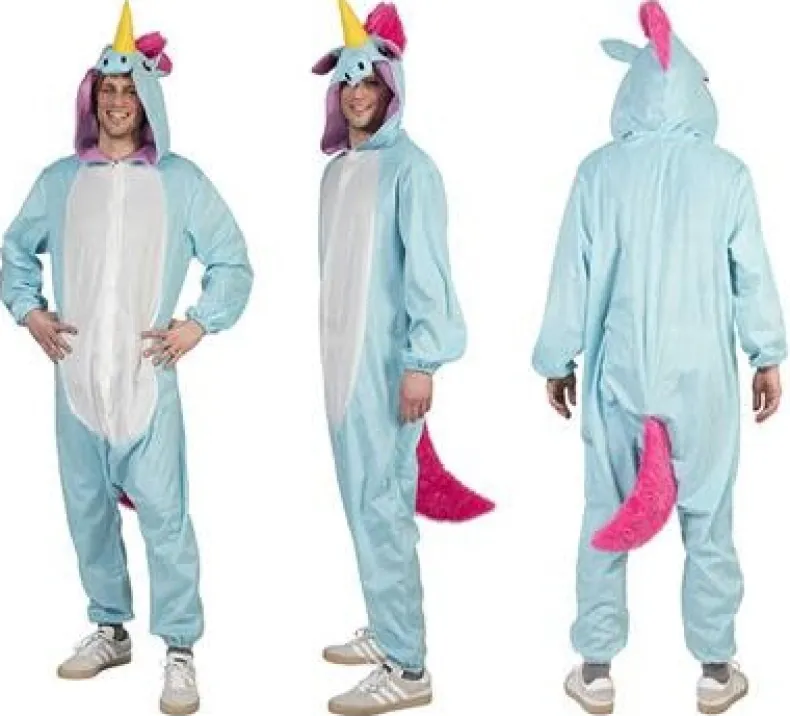 Verkleedpak Unicorn  Onesie - One Size
