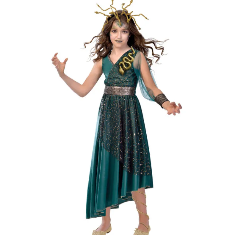 Kinderkostuum Medusa - 8-10 jaar