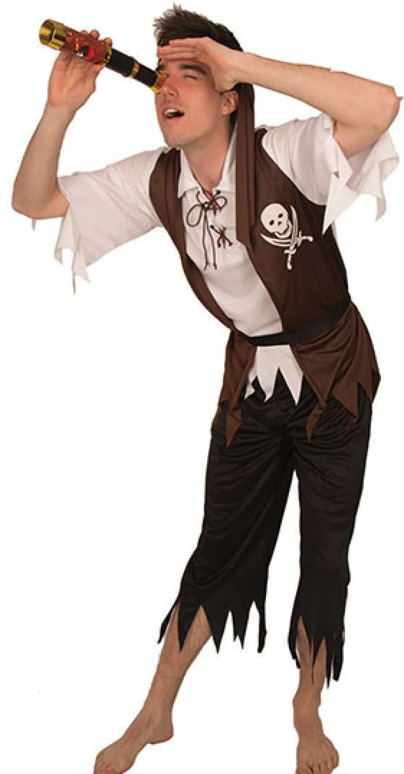Kostuum Piraat Man - Maat 52