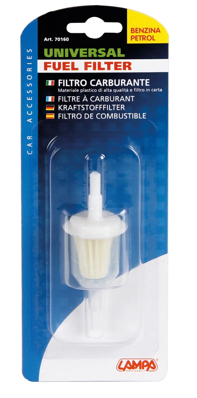 Universele Brandstoffilter Benzine Smal