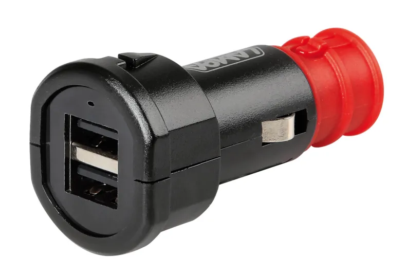 Universele Lader Fast Charge 2x USB - 2400 mA - 12/32V