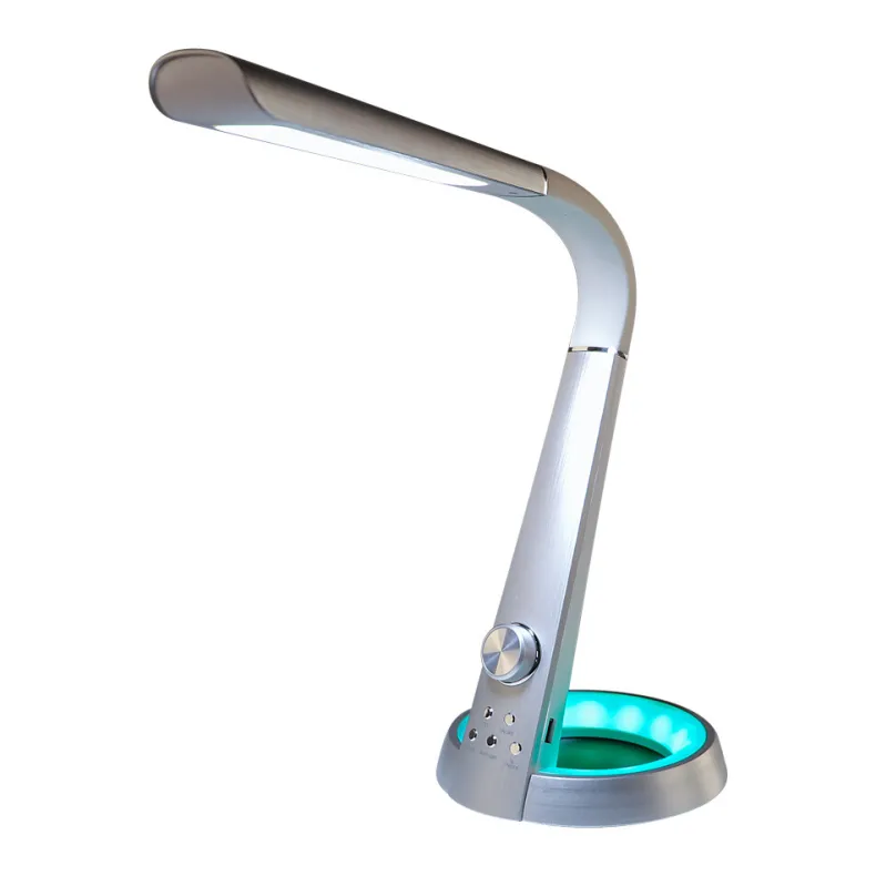 Bureaulamp LED 8W Zilver