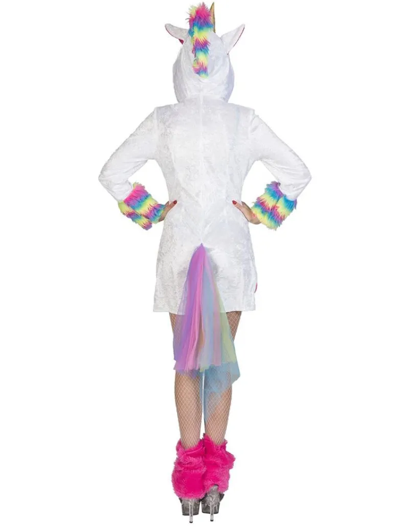 Kostuum Eenhoorn Jurk Rainbow - Maat 40/42