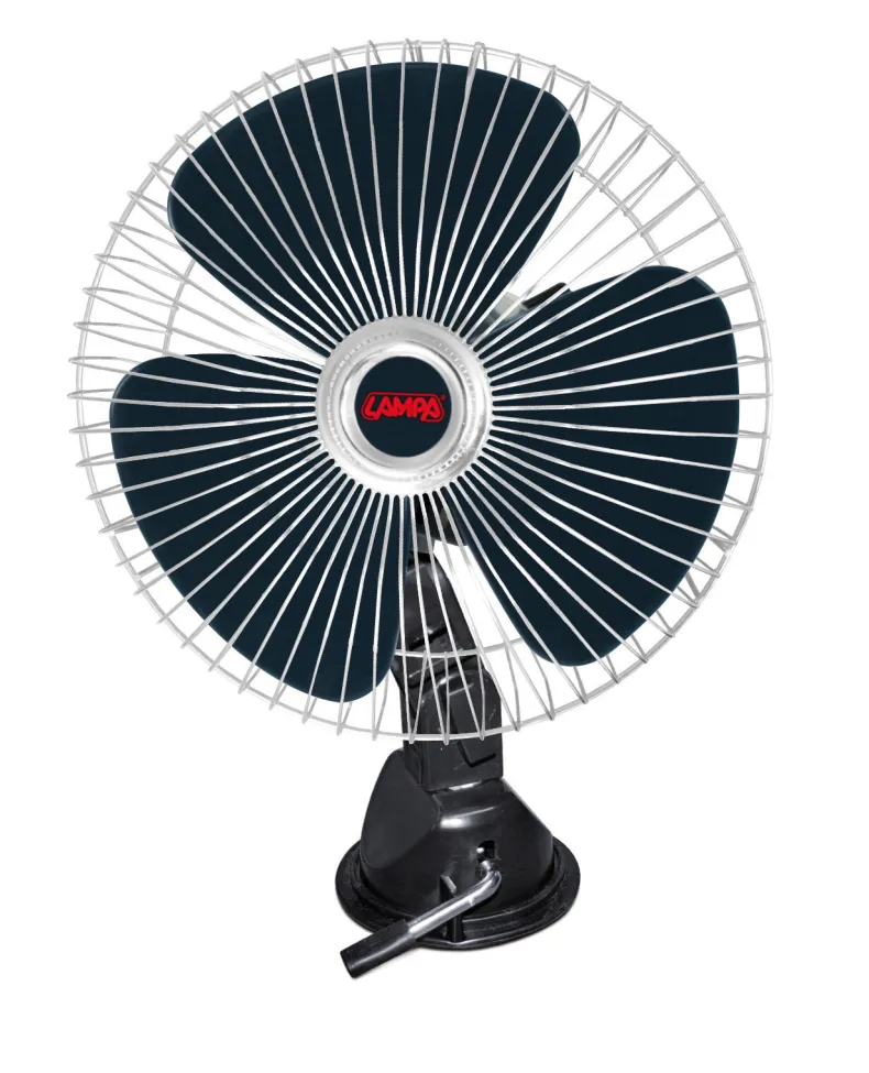 Ventilator op zuignap 24V