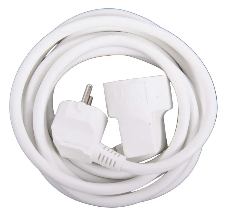 Verlengkabel 3 m wit 3 x 1,5 mm 16 A