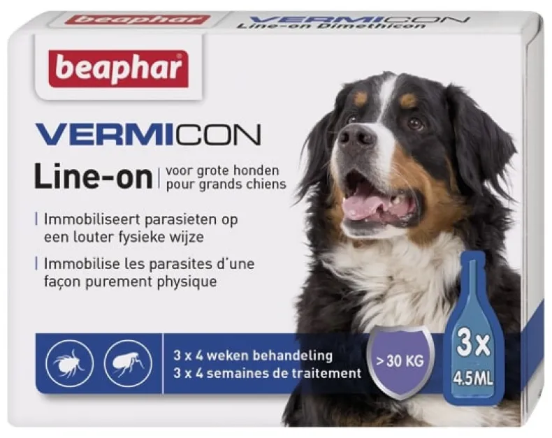 Vermicon Line-On grote hond 3x4,5 ml