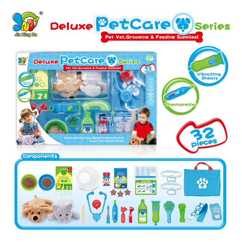 Verzorgingsset thema huisdieren