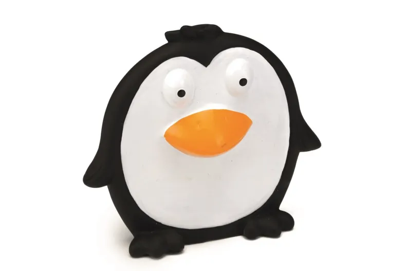 Vinyl plat hondenspeeltje pingy zwart