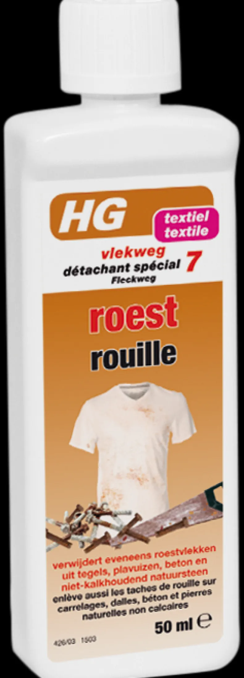 Vlekweg nummer 7 roest 50 ml