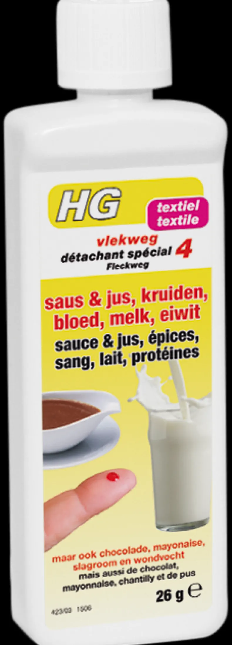 Vlekweg nummer 4 saus 50 ml