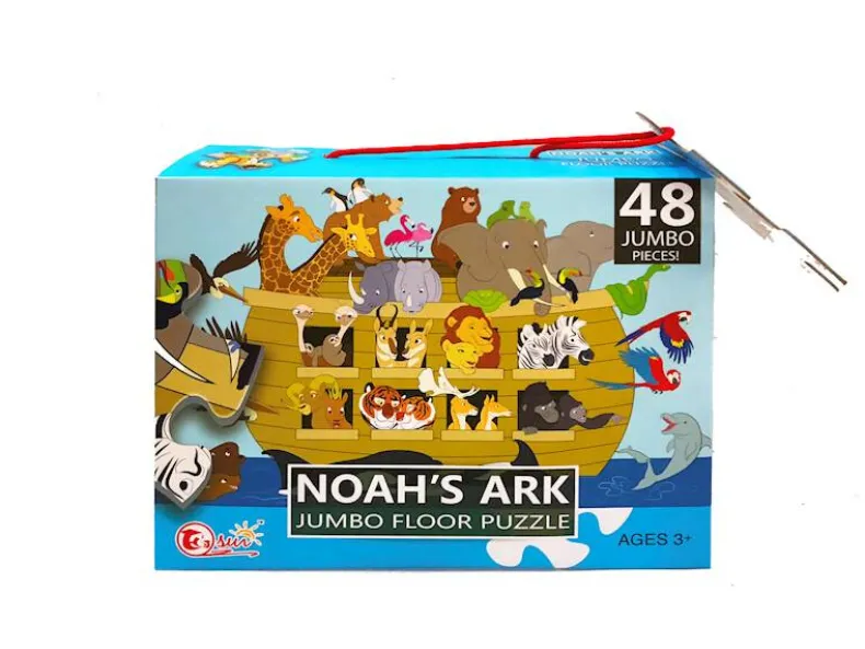 Vloerpuzzel ark van Noah 48 stuks