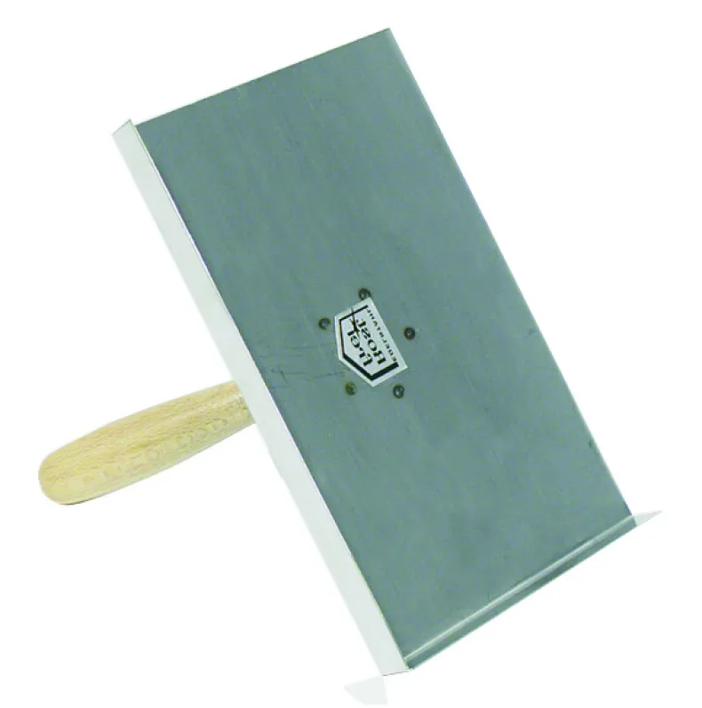 Voegerspalet model links met handgreep in hout 230 x 150 mm