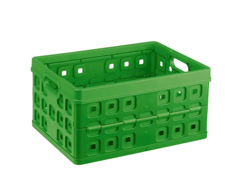 Vouwkrat 32 L groen