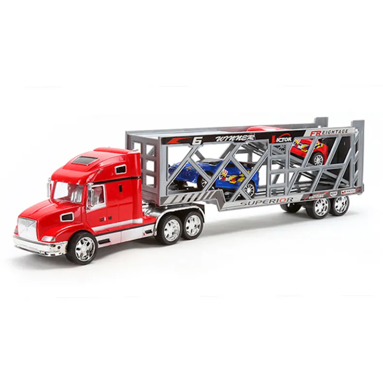 Vrachtwagen + 2 auto's