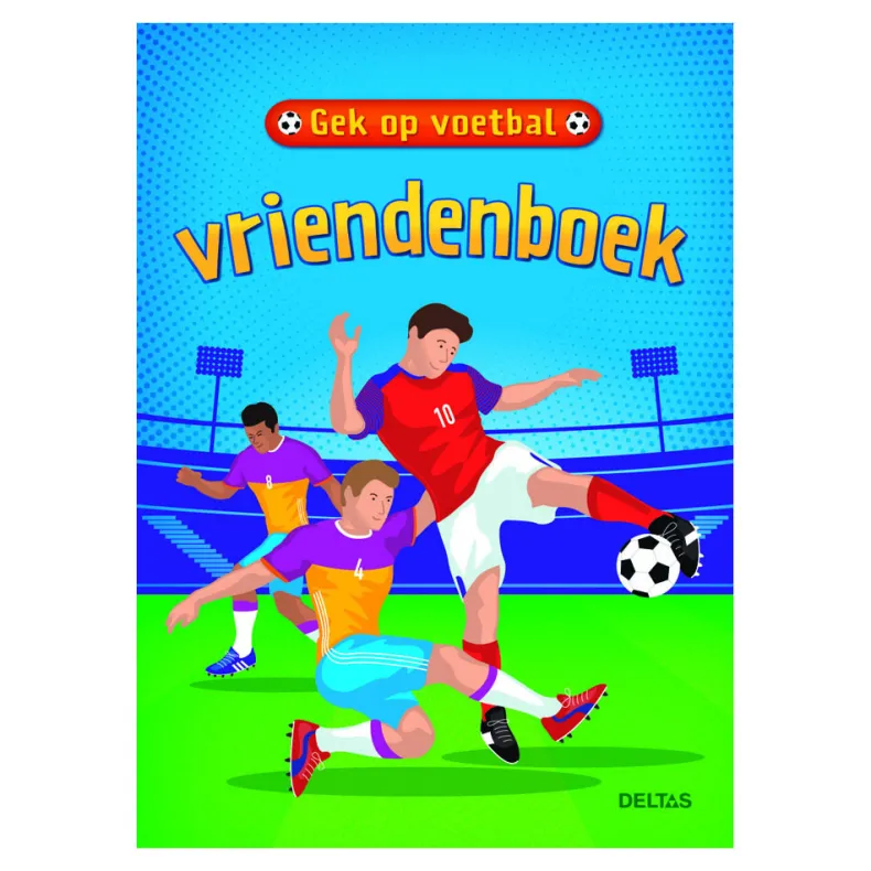 Vriendenboek Gek op voetbal