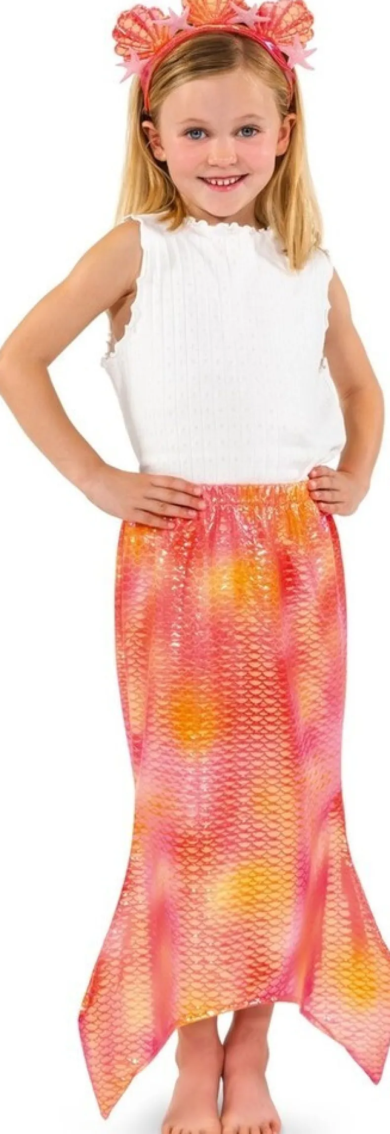 K3 Zeemeerminstaart & tiara - Lied van de Zeemeermin - 7-10 jaar