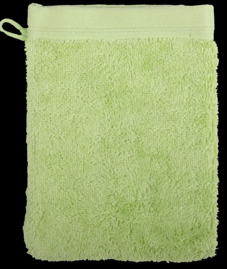Washand 15 x 21 cm groen