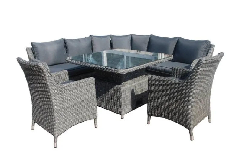 Wicker loungeset - eetset Australië