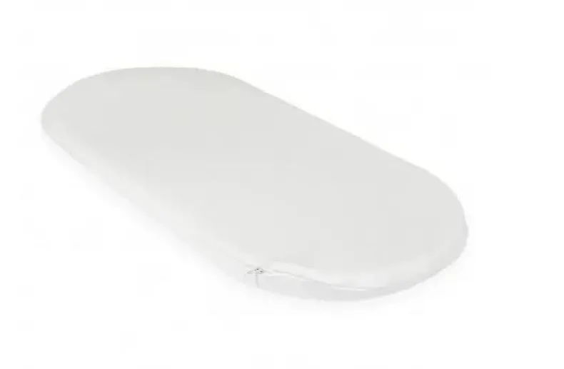 Wiegmatras ovaal 35x74x4 cm