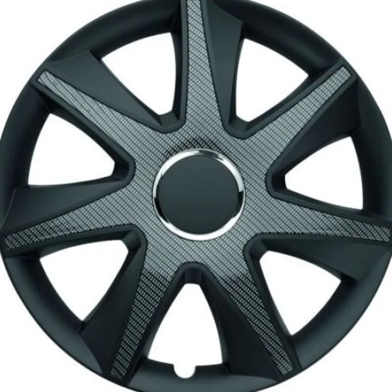 Wieldeksel 16  set van 4  carbon dark