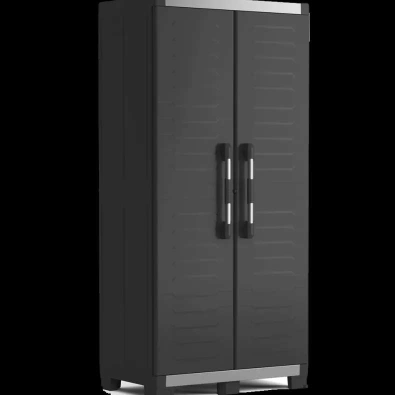 XL hoge garagekast 89x54x188 cm antraciet