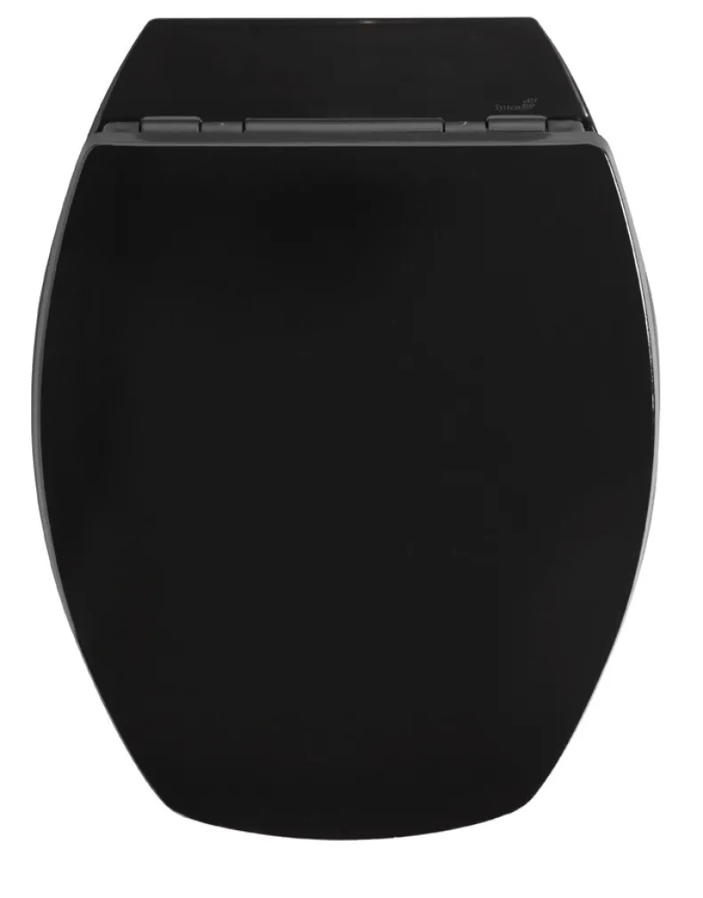 Wc zitting Baccara zwart