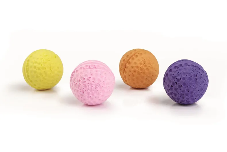 Zachte sponzen speelbal 4 stuks