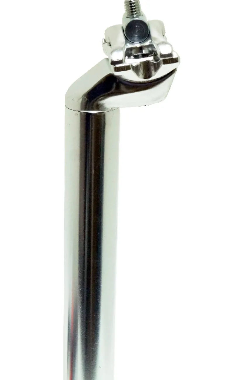 Zadelpen alu zilver met kop Dia.27,2 mm / Ext.350 mm