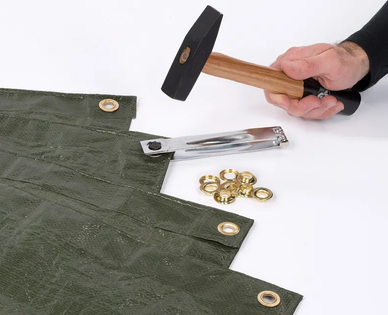 Zeilringtang 10 mm + 10 ringen