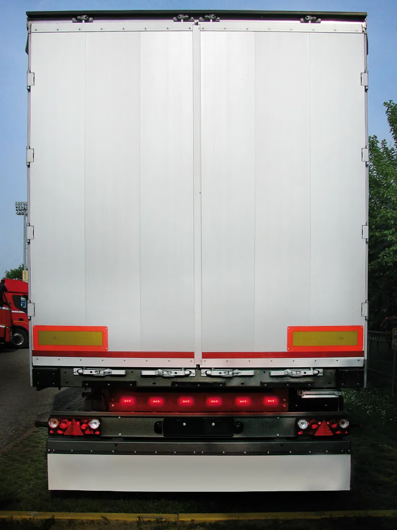 Zijlicht met reflector 5 LEDS Rood