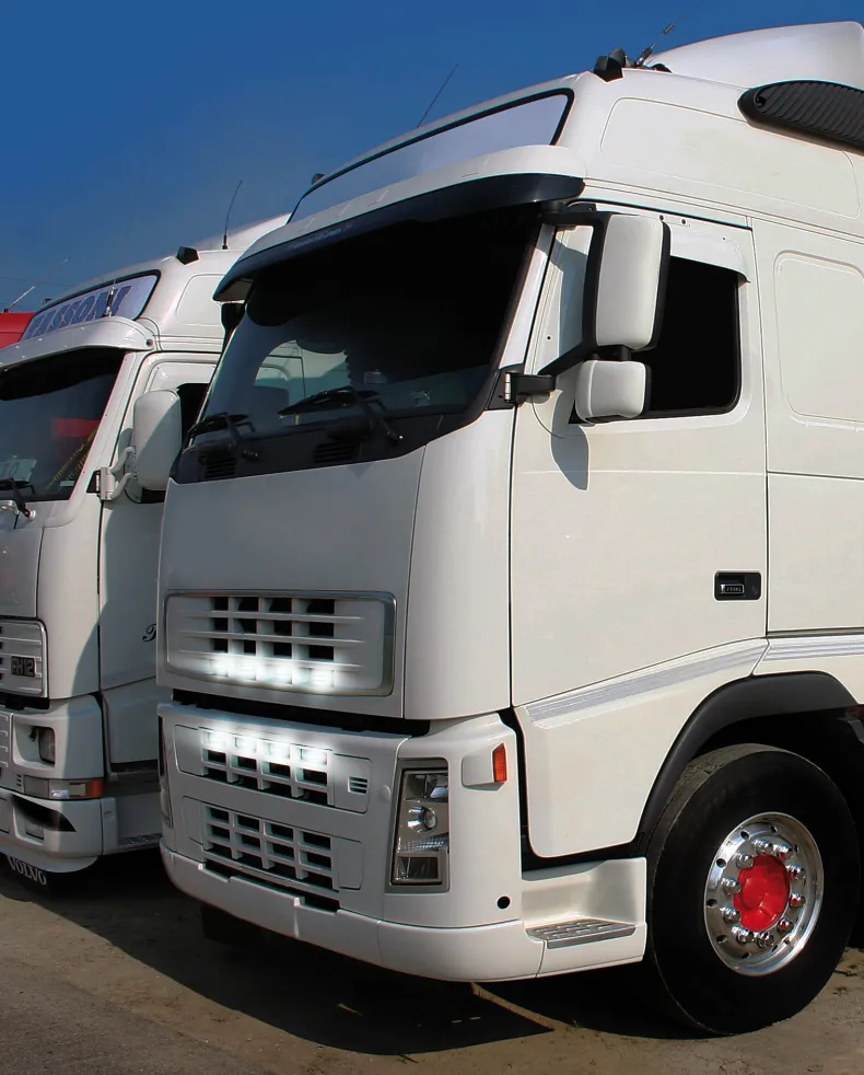 Zijlicht met reflector 5 LEDS Wit