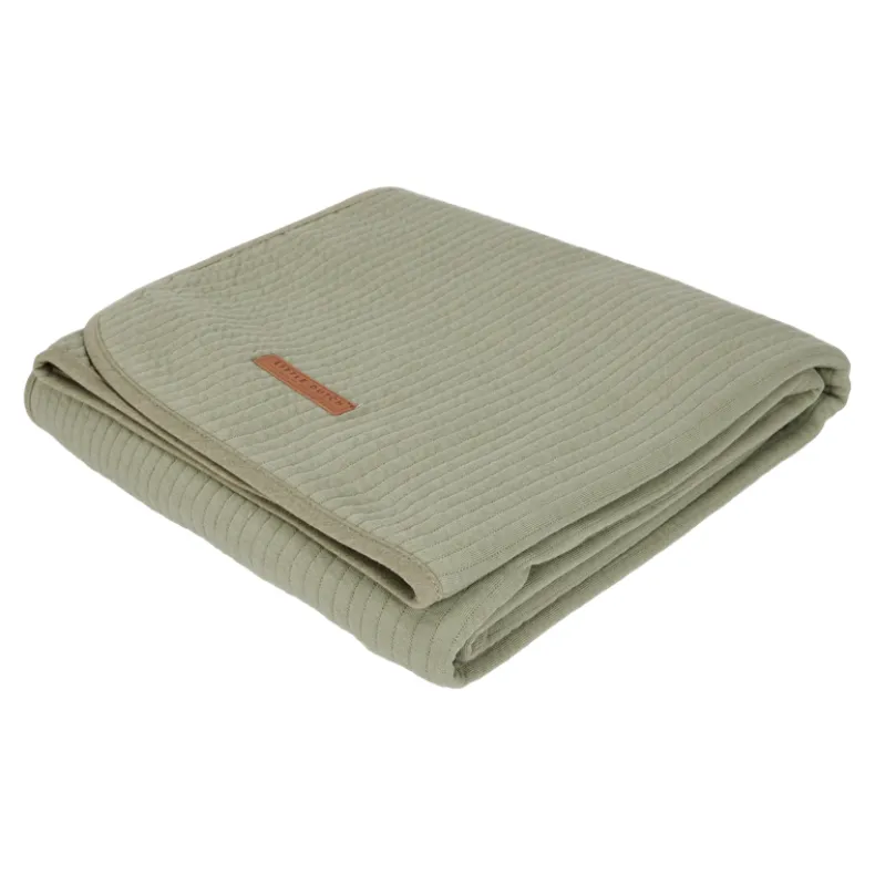 Zomerdeken wieg 70x100cm Pure Olive