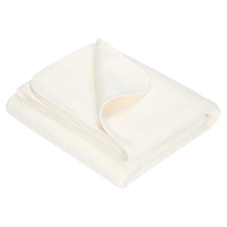 Zomerdeken wieg 70x100cm Pure Soft White