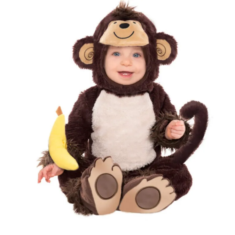 Verkleedpak Monkey - 6-12 maand