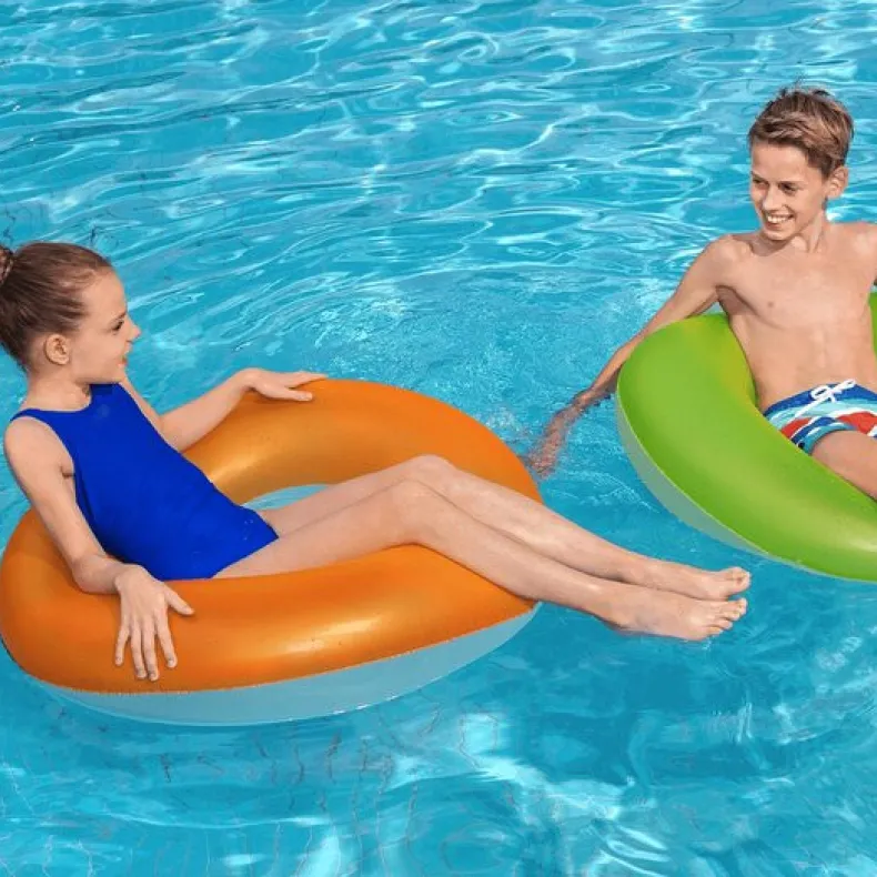 Zwemring Frosted Neon diam. 91 cm